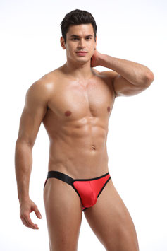 Brief Nylon Röd (M)