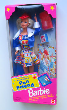 International Pen Friend Barbie 1995 NRFB