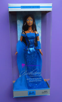 September Sapphire Barbie NRFB Rare