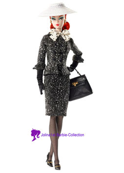 Black & White Tweed Suit Barbie NRFB