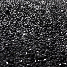 Schwarz + Glitter Silber
