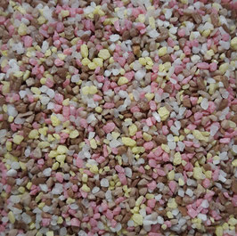 CoP17 Camel/Pastellrosa/Taupe/Gelb/Weiß (Naturkorn)