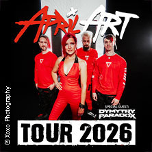 April Art - Tour 2026  (76) Freitag, 11.12.2026 | 20:00 NÜRNBERG | HIRSCH
