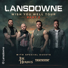 LANSDOWNE - wish you well - Part 2  (58) Freitag, 09.10.2026 | 19:30 NÜRNBERG | HIRSCH