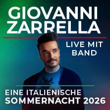 Giovanni Zarrella Sonntag, 14.06.2026 | 19:00 ABENBERG | Burg Abenberg