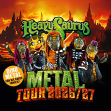 Heavysaurus - Metal Tour 2026  (854) Freitag, 13.11.2026 | 17:30 ERLANGEN | E-Werk Erlangen