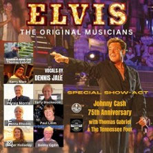 Elvis & Johnny Cash Original Musicians Donnerstag, 21.01.2027 | 20:00 SCHWABACH | Markgrafensaal