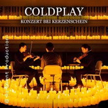 Coldplay Musik bei Kerzenschein Samstag, 24.10.2026 | 19:00 FÜRTH | Stadthalle Fürth