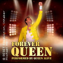 Forever Queen performed by Queen Alive Freitag, 30.10.2026 | 20:00 GUNZENHAUSEN | Stadthalle Gunzenhausen