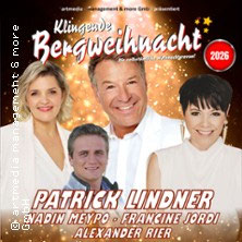 Klingende Bergweihnacht 2026 - Die volkstümliche Weihnachtsrevue  (7) Donnerstag, 03.12.2026 | 19:00 GUNZENHAUSEN | Stadthalle Gunzenhausen