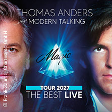 THOMAS ANDERS sings Modern Talking  (353) Donnerstag, 20.05.2027 | 20:00 NÜRNBERG | Meistersingerhalle Nürnberg