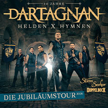 dARTAGNAN - special guests: Storm Seeker & Doppelbock  (200) Samstag, 28.11.2026 | 19:30 NÜRNBERG | Löwensaal