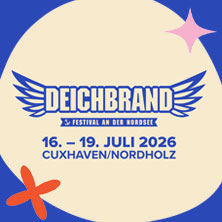 All Days + Camping - DEICHBRAND Festival 2026 16.07.2026 ─ 20.07.2026 CUXHAVEN/NORDHOLZ | DEICHBRAND Festiva