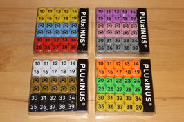4-er Sparpaket Würfelspiele PLUxINUS, POCKET EDITION