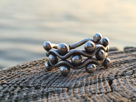 S013057 südsinn Fingerring Tropfen und Welle