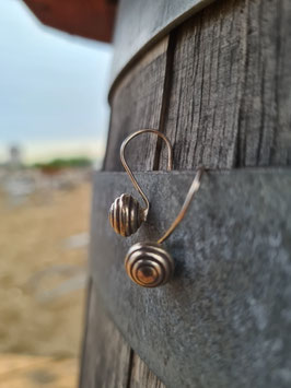 S012178 südsinn Ohrhänger Spiralenkugel