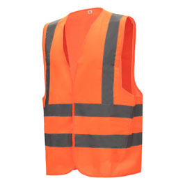 Nitras Warnschutz-Weste orange (Universalgröße)