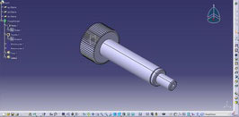 3D-Modell CAD Einzelteil - Metall, Kunststoff oder Holz