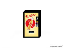 MODELLLAND H0 Sinalco™ Automat beleuchtet mit LED 9-12V  - 3141-8