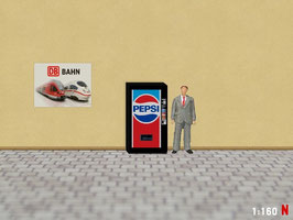 Modellland - Spur N Pepsi Cola™ Automat, unbeleuchtet 2016-6