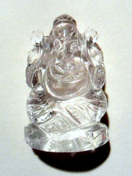Bergkristallganesha , Hinduisticher Gott Ganesha der Hindernisse entfernt