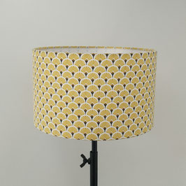 Abat-jour 20 cm Éventails Jaune citron