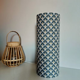 LAMPE A POSER Ecailles Vert