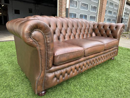 CHESTERFIELD  SPRINGVALE Blenheim 3 zit design leren bank + Gratis Bezorging!