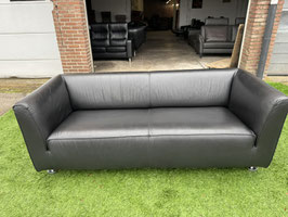 Bank GELDERLAND type 4800 bankstel zwart leer design sofa + Gratis bezorging!