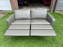 FSM Sesam bank  design bankstel grijs  leer De Sede ZGAN + Gratis bezorging!
