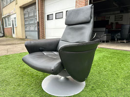 Relax fauteuil De Sede zwart Neck leer design stoel desede + GRATIS BEZORGING1