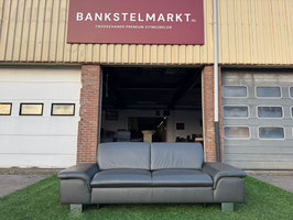 Bankstel  design 3 zit bank  donker groen  leer sofa + Gratis bezorging!
