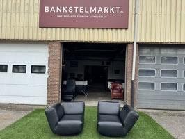 Leolux Rising Dunes fauteuils zwart design relax stoelen + Gratis bezorging!