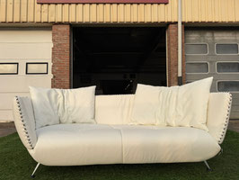 BANKSTEL DE SEDE DS-102 BANK WIT LEER DESIGN SOFA +Gratis bezorging!(VERKOCHT)