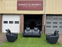 FSM Sesam bank+2 fauteuils design bankstel   leer De Sede + Gratis bezorging!(VERKOCHT)