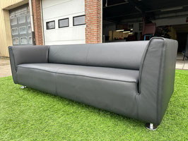 Bank GELDERLAND type 4800 bankstel zwart leer design sofa + GRATIS BEZORGING! (GERESERVEERD)