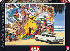 PUZZLE Mural de Surf  |  EDUCA