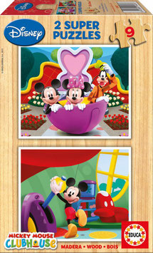 Puzzle Mickey-Minnie  |  EDUCA