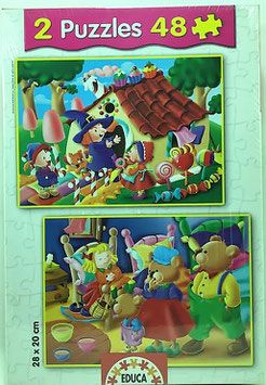 PUZZLE  Hansel y Gretel  EDUCA