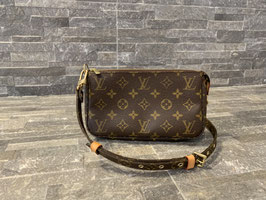 Louis Vuitton Monogram Canvas Pochette Accessoires + verstellbarer Schulterriemen