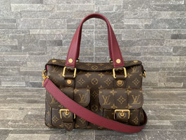 Louis Vuitton Monogram Canvas Manhattan in Raisin