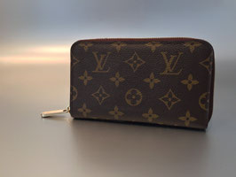 Louis Vuitton Monogram Canvas Compact Zippy Geldbörse