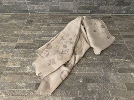 Louis Vuitton Monogram Schal in Grau