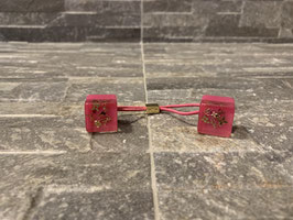 Louis Vuitton Monogram Inclusion Hair Cubes in Pink