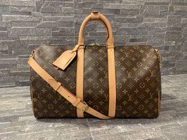 Louis Vuitton Monogram Canvas Keepall 45 mit Schulterriemen