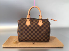 Louis Vuitton Damier Ebene Speedy 25 (Centenaire / Sonderanfertigung)