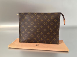 Louis Vuitton Monogram Canvas Poche Toilette 26