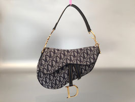 Christian Dior Diorissimo Saddle Bag in Blau