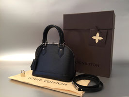 Louis Vuitton Epi Alma BB in Schwarz