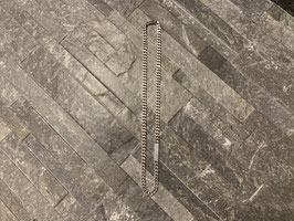 Louis Vuitton Damier Chain Link Halskette (versilbert)